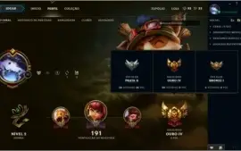 Conta League of Legends GOLD 4