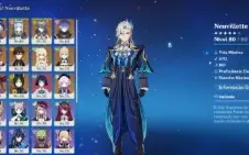 Conta Genshin Impact AR56, Com Columbina,Lauma,Ineffa e mais
