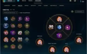 conta gold season 7 e 8, 146 skin, level 99