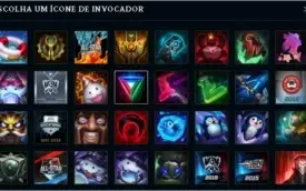 Conta de LOL borda Ouro 108 champs 66 skins 11 pág. de runa