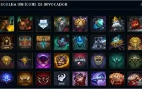 Conta de LOL borda Ouro 108 champs 66 skins 11 pág. de runa
