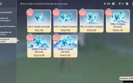 GENSHIN IMPACT - AR55, 12T5⭐Zhongli, Itto, Yae Miko, Cyno...
