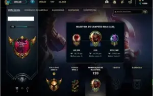 Conta ouro 4 com 48 champs e 25 skins ( MAIN JG / MID )