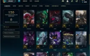 Conta ouro 4 com 48 champs e 25 skins ( MAIN JG / MID )