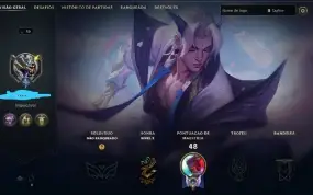 Apenas 15,90 - 9 Skins - Mmr Zerado - Full Acesso - Lol