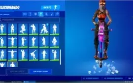 conta de fortnite temporada 7 a 9 e capitulo 2 a 5