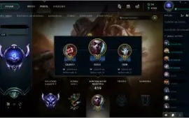 Conta Diamante 4 c/ 54 skins