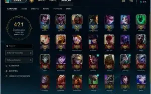 Conta Lol Gold V