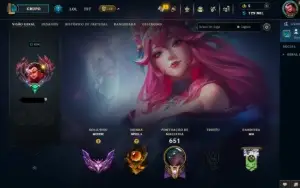 Conta Lol Mestre Todos Os Campeões 258 Skins Full Acesso