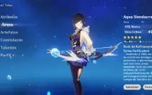 Yelan, arma dela (Aqua simulacra) Barato