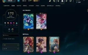Conta League of Legends esmeralda 1