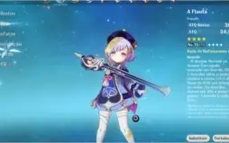 Genshin Impact AR 40, Diluc + Qiqi