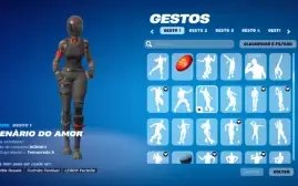 Conta fortnite ikonik, atemporal, omega e ect...