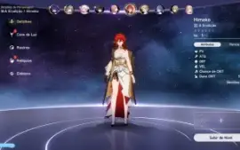 Honkai star rail conta com Selee + Yanqing + Himeko