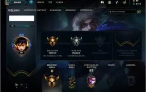 Conta ouro 3 com 8 skins e 36 champs ( MAIN ADC )