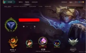 Conta De League Of Legends, Prata 5, Nv. 38