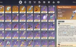 Conta Genshin Ar60 20 Personagens 5, 6 Armas 5 Estrelas