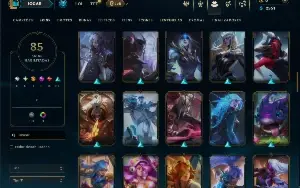 Bronze 4 com 150 Champs e 85 Skins