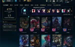 Bronze 4 com 150 Champs e 85 Skins