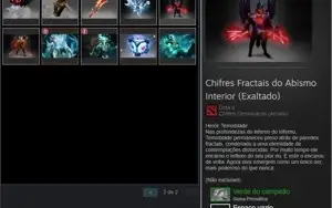 CONTA DOTA 2 COM 2.783 ITENS, LVL 113 STEAM, 153 GAMES