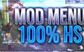MOD MENU FREE FIRE │ AIM HS 100% │ATUALIZADO