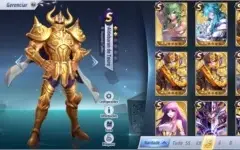 Conta Saint Seiya Pegando Athena