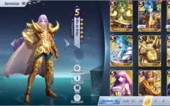 Conta Saint Seiya Pegando Athena