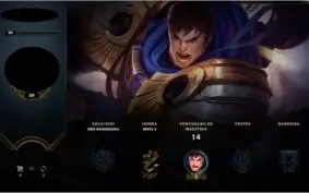 Conta unranked lvl 30