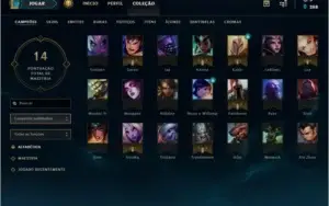 Conta unranked lvl 30
