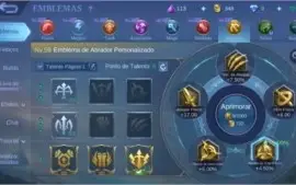 Mobile legends, conta mítica ex glória