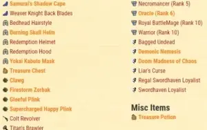 AQW Char lvl 44, 7 anos e alguns raros