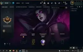 Conta LoL 2016 - Unranked - 94 campeões e 40 skins