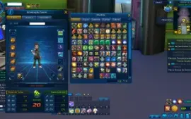 Vendo conta Ladmo server lucemon com AOA já feito..