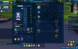 Vendo conta Ladmo server lucemon com AOA já feito..