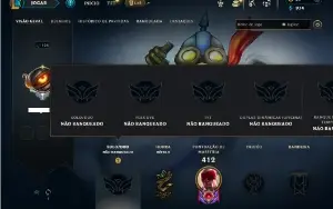 Unranked com 140 Champs e 77 Skins ( ADC / MID / JG )