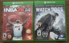 WATCH DOGS + NBA2K14 XBOX ONE