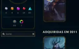 Conta League of Legends com Kayle Juiza