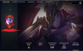 Conta League Of Legends 260 skins