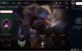 Conta Platina V Poucos Jogos MMR alto