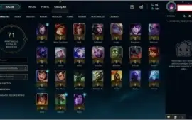 Conta Platina V Poucos Jogos MMR alto