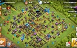 CENTRO DE VILA 13, CLASH ROYALE ARENA 12 COM 7 LENDARIAS