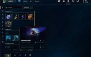 Conta diamante 4 com 7 skins e 38 champs