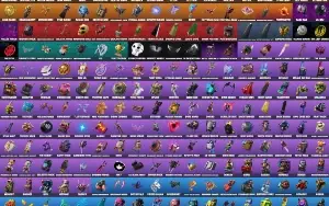 Conta de Fortnite com Minty, Ikonik, Glow + STW fundador