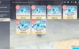 Conta com Ganyu e Lança 5 Estrelas