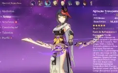 Raiden C3 + Arma Assinatura + Arco Da Yoimiya + 60 Tiros