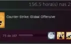 Conta CS:GO PRIME, xerife com 50 reias em skins