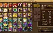 Summoners War Global com Artamiel CiriDark Leah Vritra Rica 