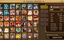 Summoners War Global com Artamiel CiriDark Leah Vritra Rica 