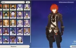 Genshin Impact - Rank 50- Diluc,Childe,Qiqi,Mona,Venti