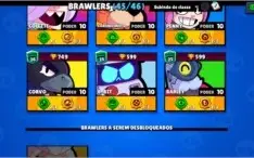 Conta Brawl Stars 25K e 52 Skins